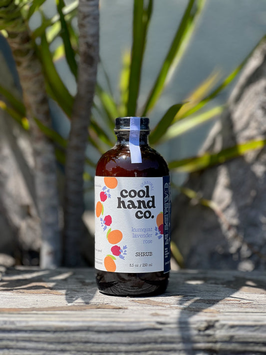 Cool Hand Kumquat Lavender Rose Shrub 8.5oz