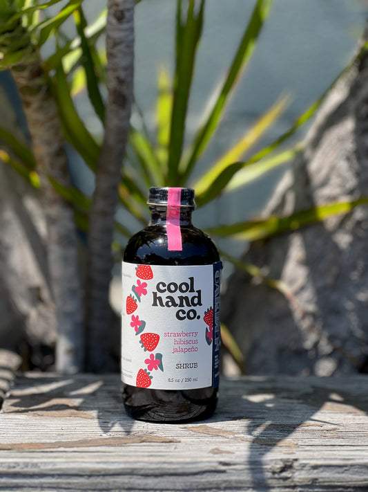 Cool Hand Strawberry Hibiscus Jalapeno Shrub 8.5oz