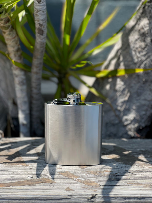 Stainless Steel Flask 6oz with Funnel