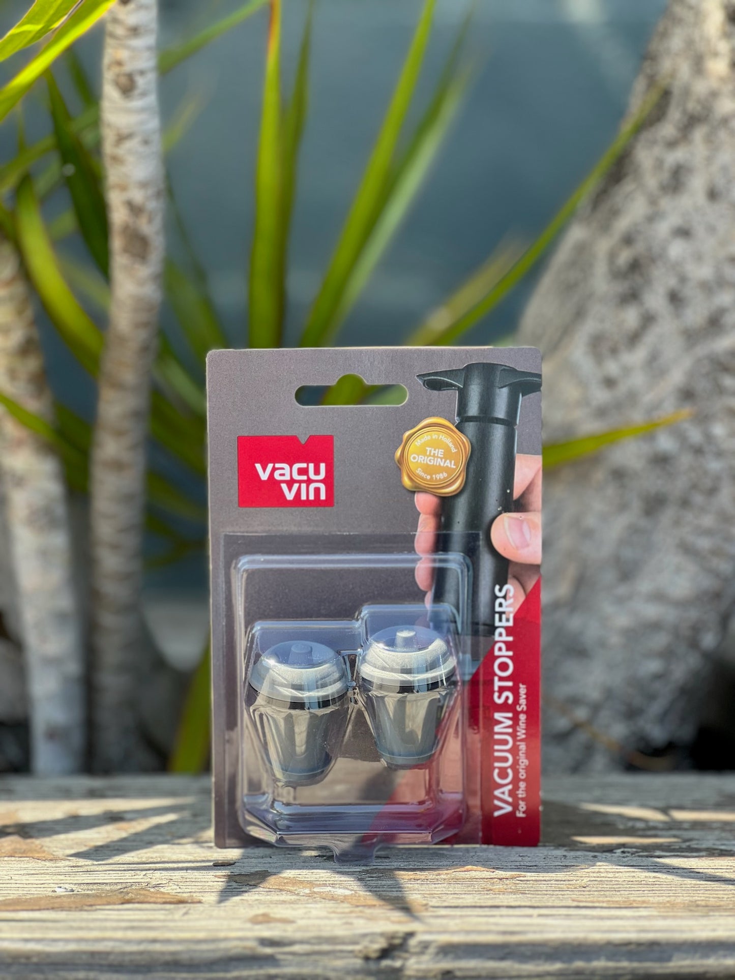 Vacu Vin Extra Stoppers (2 pack grey)