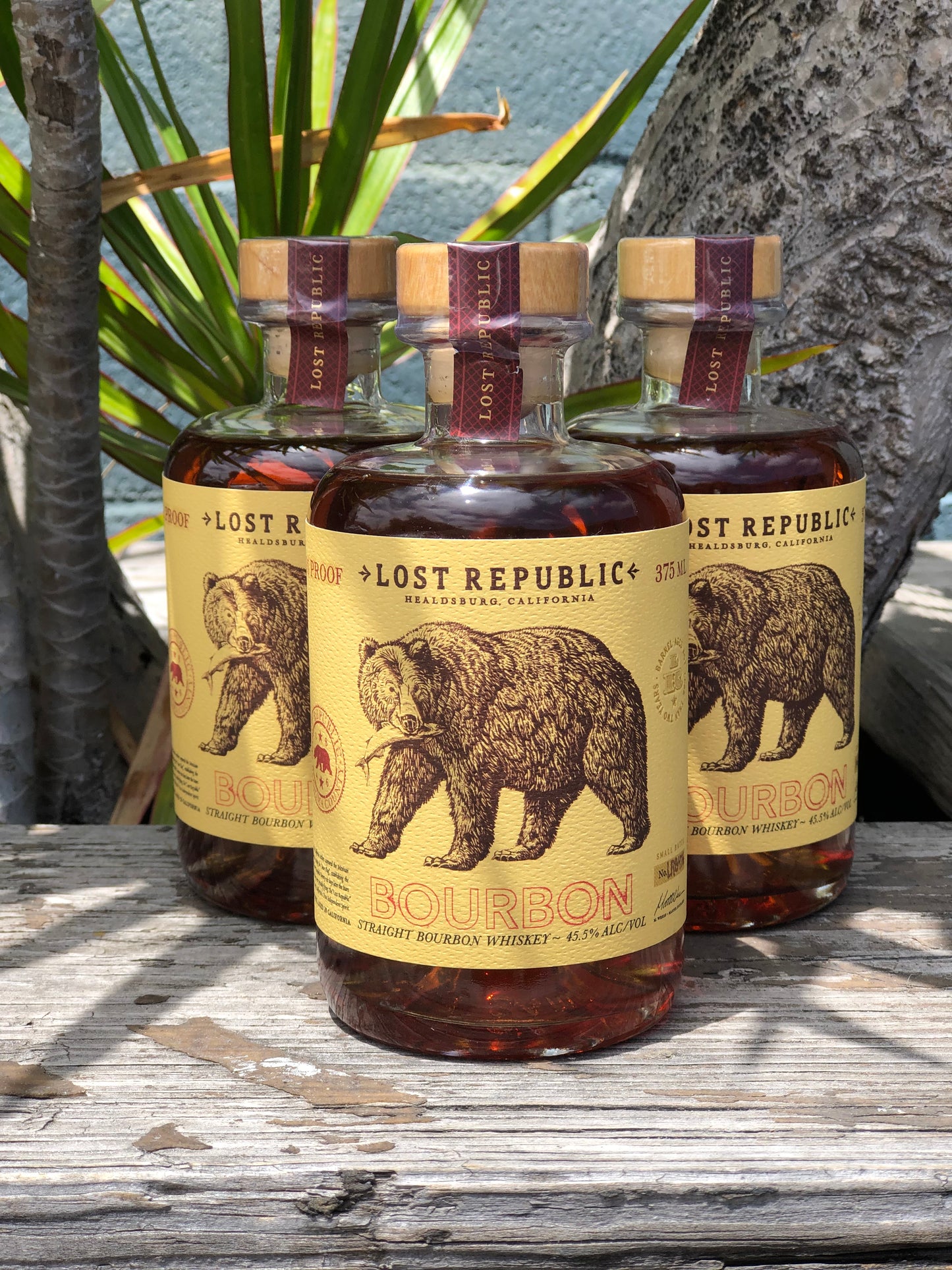 Lost Republic Straight Bourbon Whiskey 375 ML