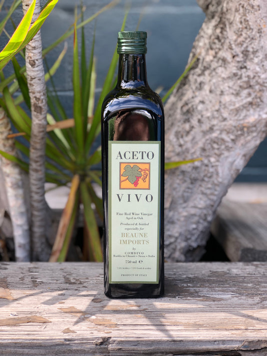 Aceto Vivo, Unpasteurized Red Wine Vinegar